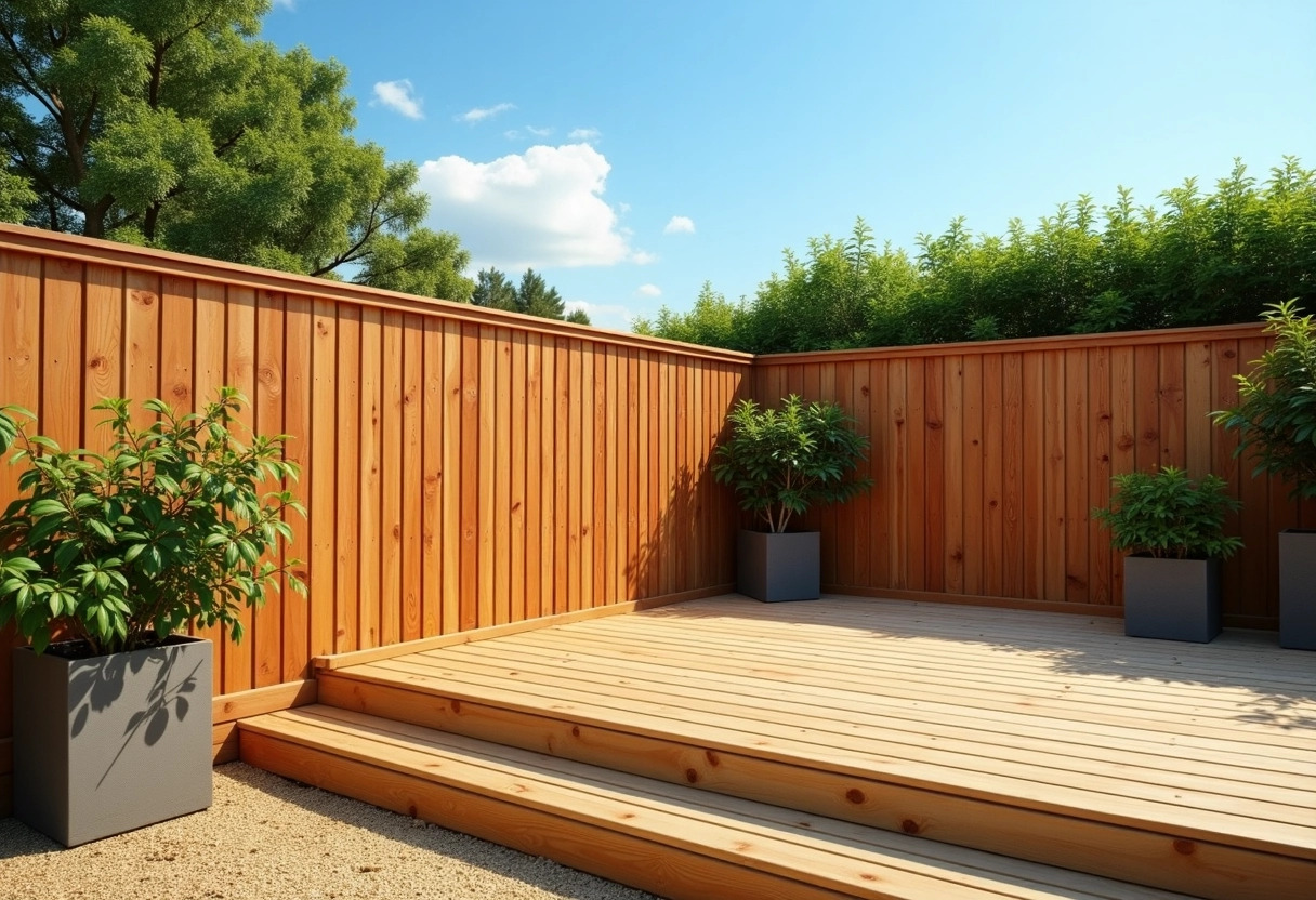 planche de bois extérieur